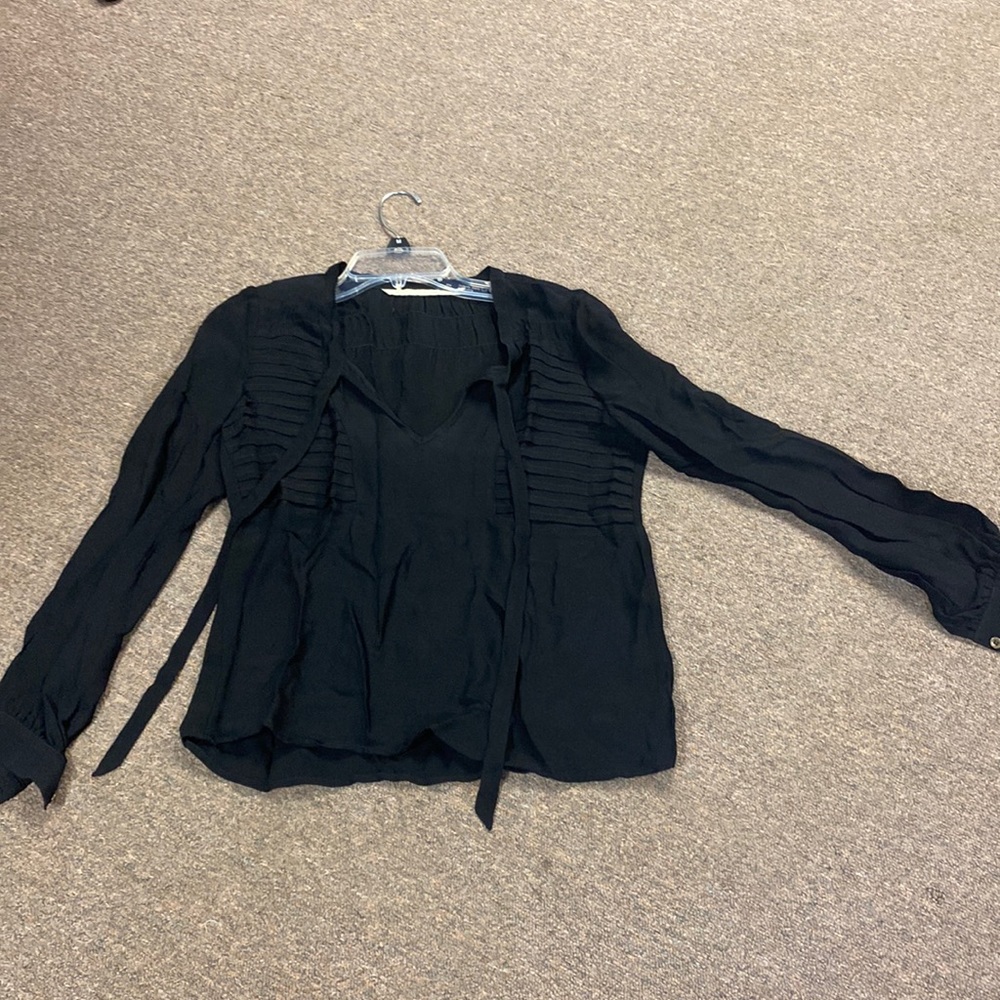 Twelfth Street by Cynthia Vincent - black blouse